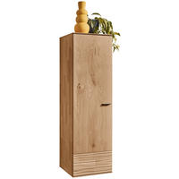 HÄNGEELEMENT Eichefarben  38/127/35 cm  - Eichefarben/Anthrazit, Natur, Holz/Metall (38/127/35cm) - Valnatura