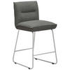 TRESENSTUHL in Grau, Edelstahlfarben, Dunkelgrau  - Edelstahlfarben/Dunkelgrau, Design, Textil/Metall (48/92/54cm) - Dieter Knoll