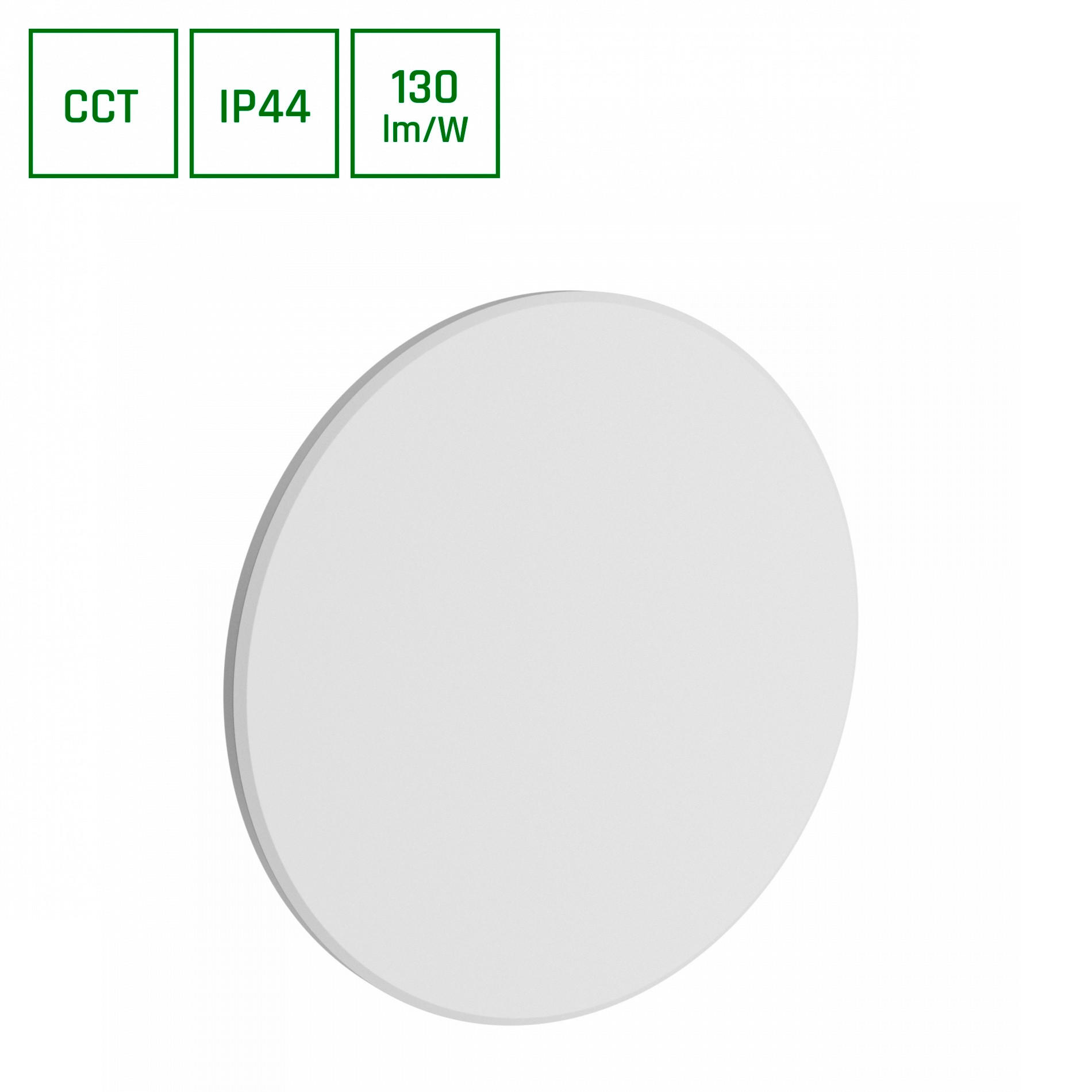 ZUNANJA STENSKA SVETILKA PIATTA 25/25/4,7 cm - Basics (25/25/4,7cm)