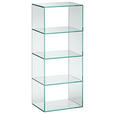 REGAL  40/99/30 cm Transparent  - Transparent, Design, Glas (40/99/30cm) - Xora