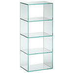 REGAL  40/99/30 cm Transparent  - Transparent, Design, Glas (40/99/30cm) - Xora