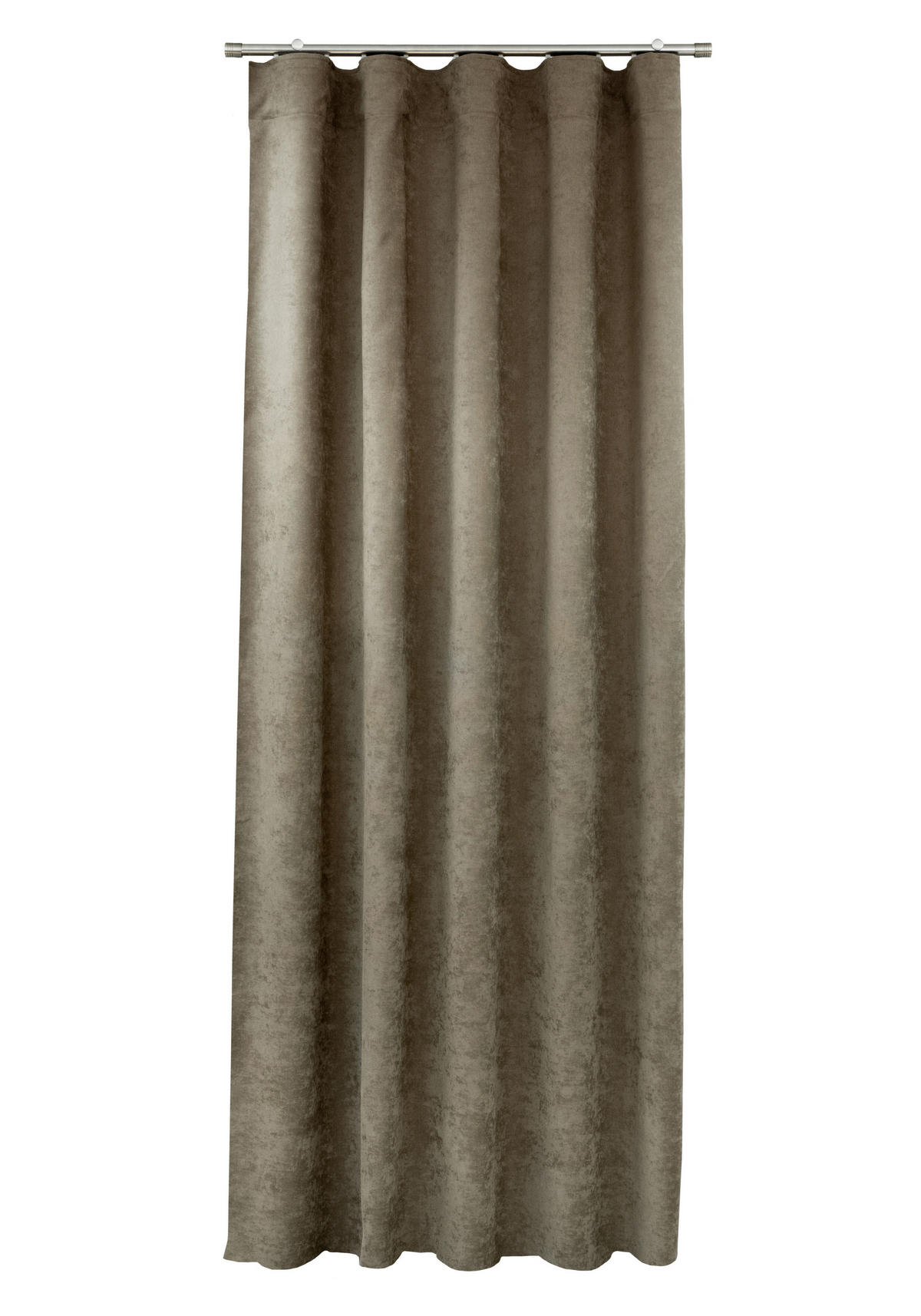 Draperie Confecționată obscuritate  - taupe, Basics, textil (140/250cm)