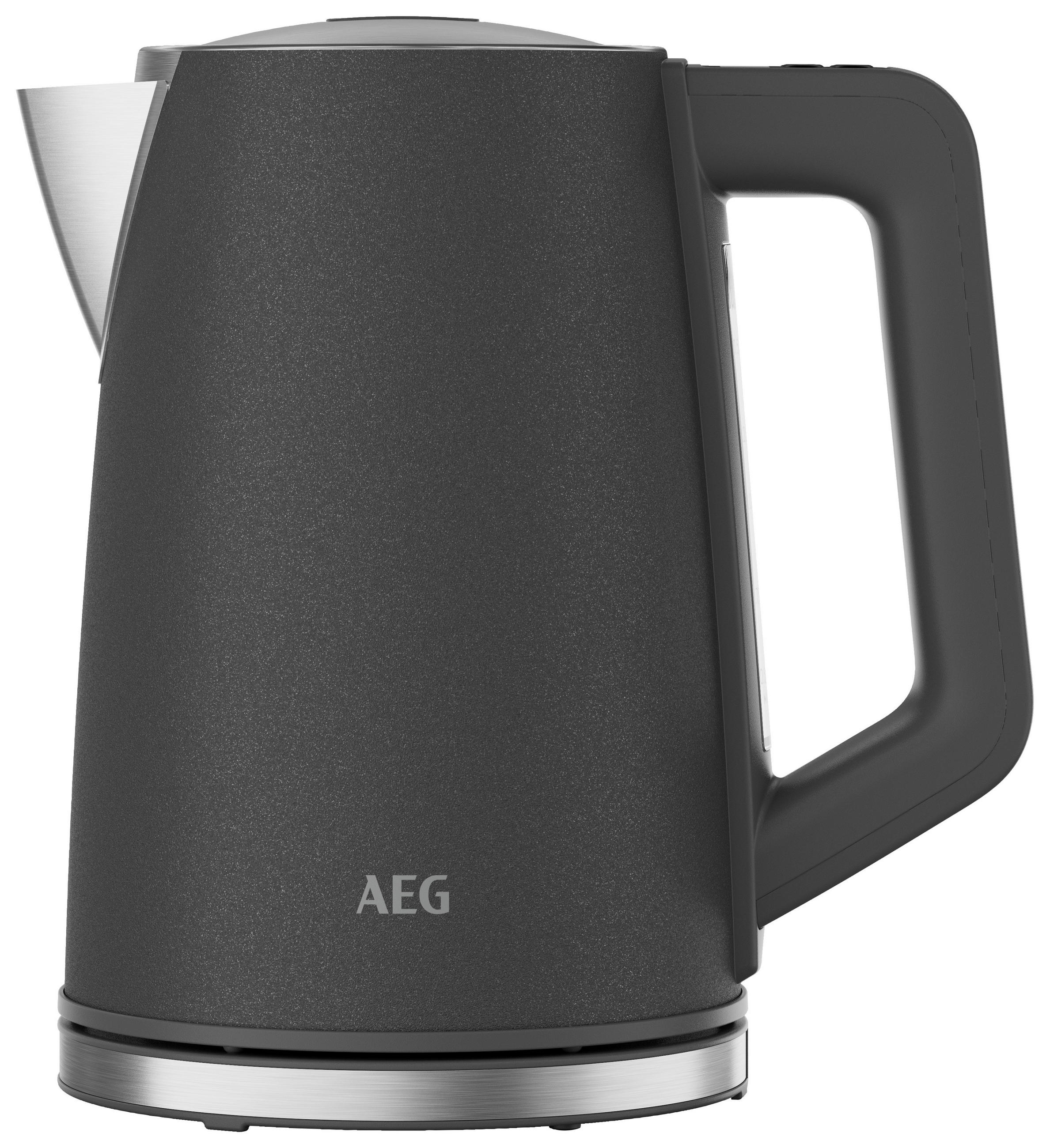WASSERKOCHER Deli 5 1,7 L  - Anthrazit, Basics, Metall (23/24/15,6cm) - AEG