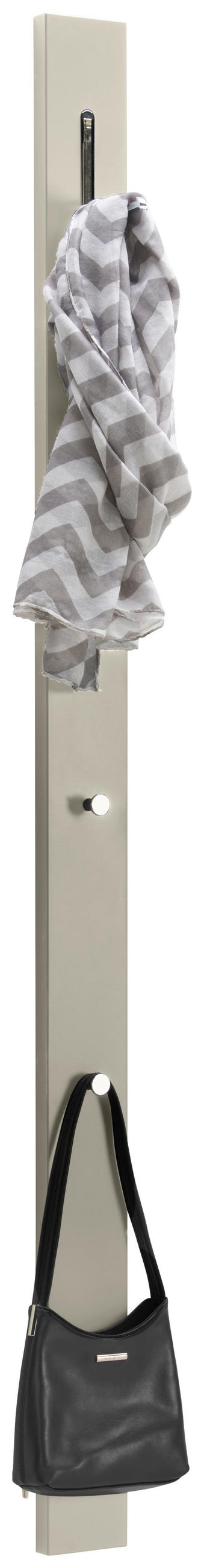 GARDEROBENPANEEL  in 10/165/5 cm  - Sandfarben, Design, Holzwerkstoff/Metall (10/165/5cm) - Moderano