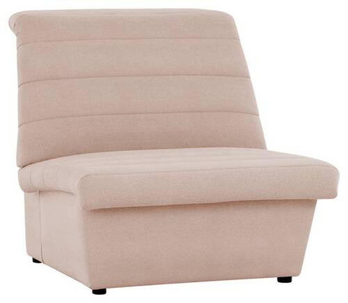 SESSEL Webstoff Creme    - Creme/Schwarz, Design, Kunststoff/Textil (92/92/103cm) - LOOKS by W.Joop