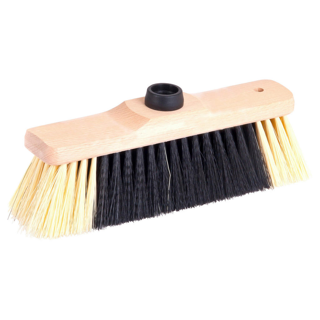 Besen ohne Stiel Woody L: 27 cm Kunststoff-Borsten