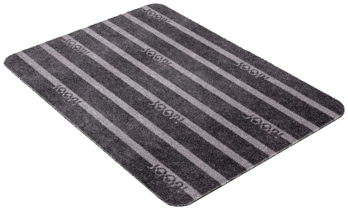 FUSSMATTE - Anthrazit, Design, Kunststoff (50/70cm) - Joop!