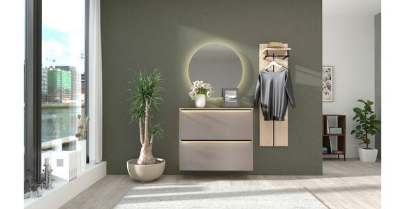 WANDSPIEGEL  - Design, Glas (80/80/3cm) - Voleo