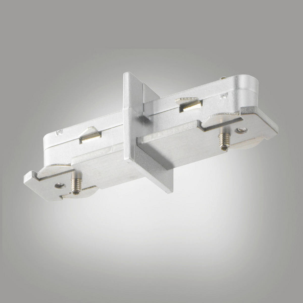 SCHIENENSYSTEM-VERBINDER m6 HV Track 6  - Nickelfarben, Basics, Metall (7/2,2cm) - Fischer & Honsel