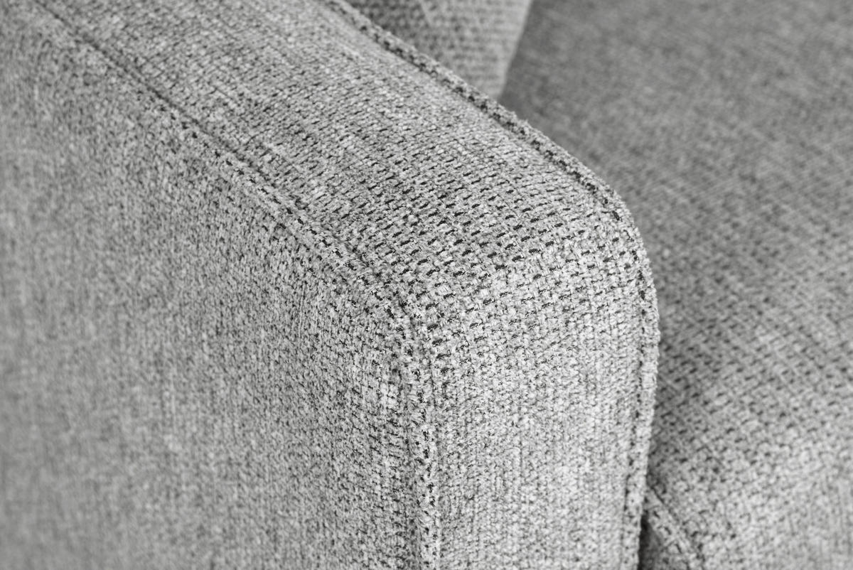 SCHLAFSOFA Webstoff Hellgrau  - Hellgrau/Schwarz, Design, Kunststoff/Textil (186/83/100cm) - Xora