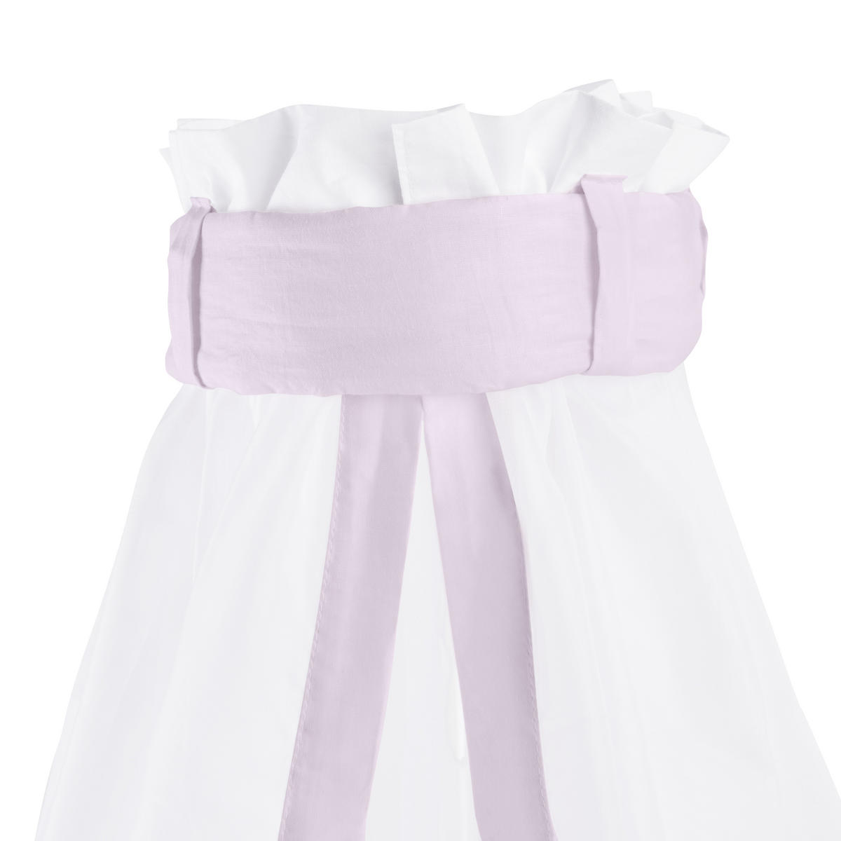 SÄNGHIMMEL   - vit/rosa, Basics, textil (160/260cm) - My Baby Lou