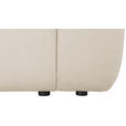 ECKSOFA in Velours Beige  - Beige/Schwarz, KONVENTIONELL, Kunststoff/Textil (168/298cm) - Carryhome