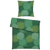 BETTWÄSCHE Fleece, Biber 135/200 cm  - Grün, Textil (135/200cm) - Novel