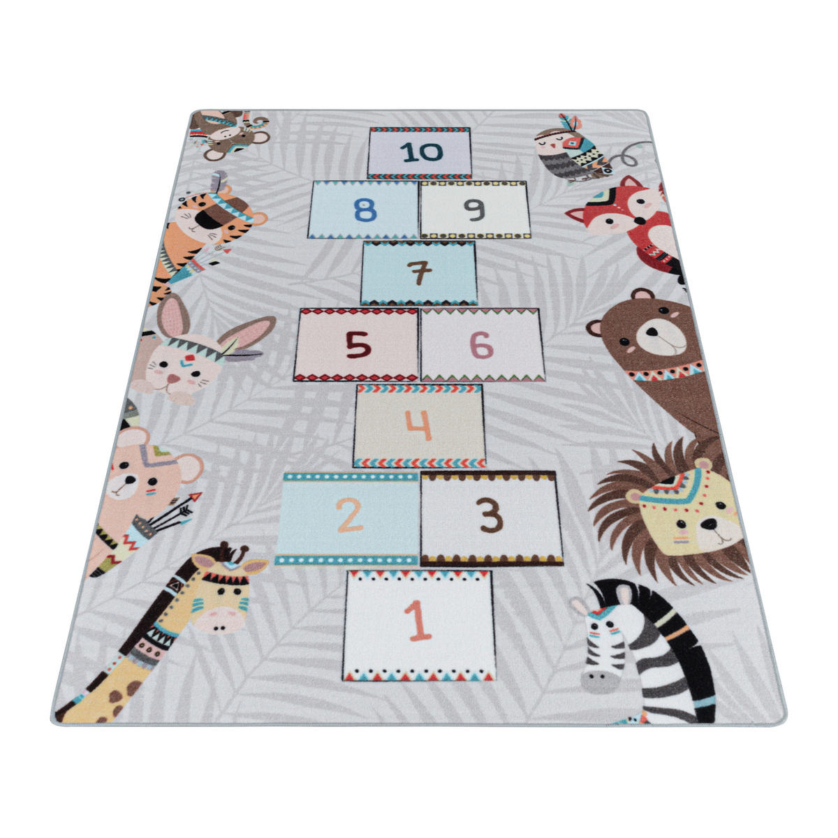 SPIELTEPPICH 160/230 cm Play 2903 grau  - Grau, Trend, Kunststoff/Textil (160/230cm)