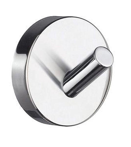 HANDTUCHHAKEN in Chromfarben  - Chromfarben, Basics, Metall (4,8/3,9cm)