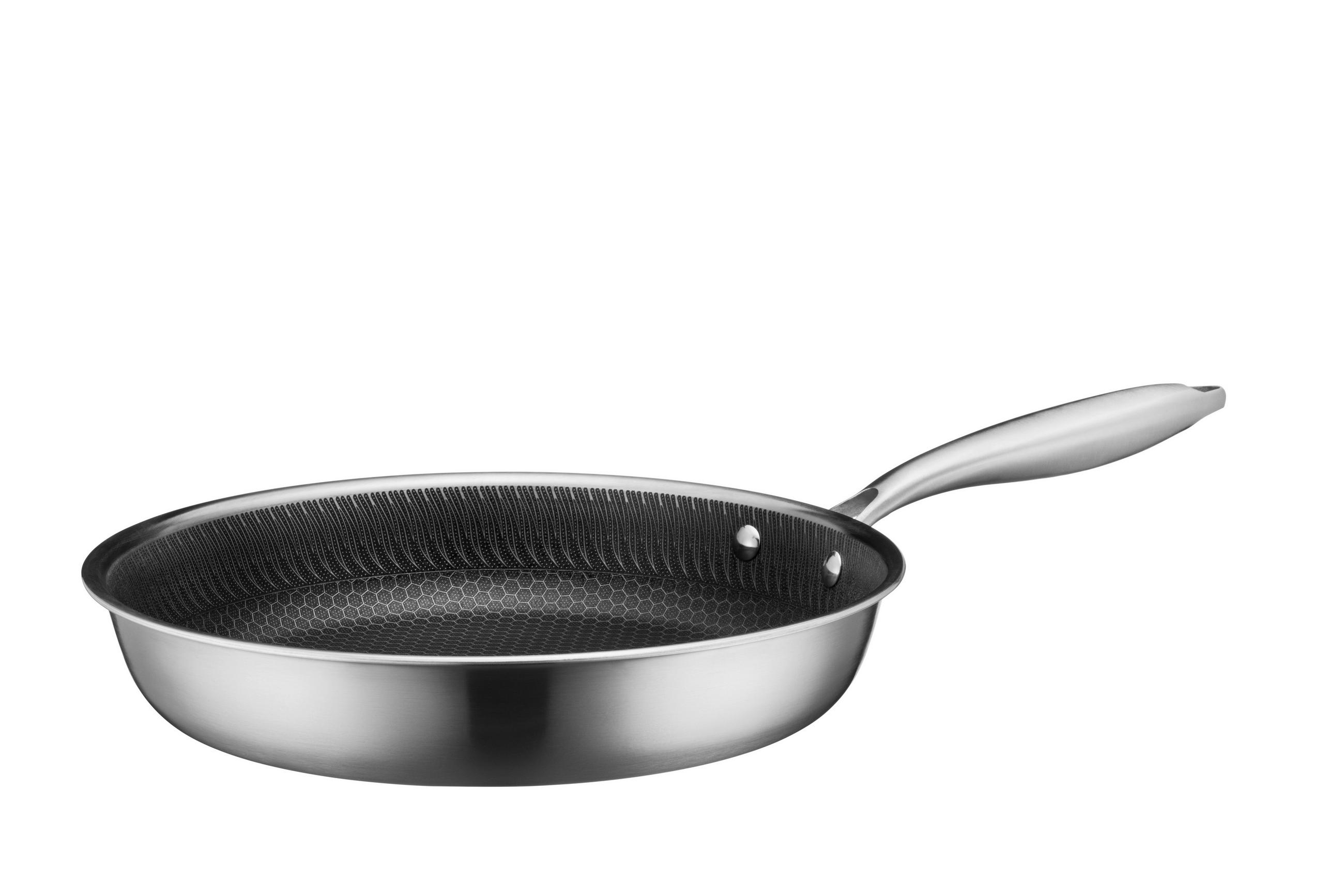 BRATPFANNE  - Silberfarben/Schwarz, Basics, Metall (28/5,5cm) - Mäser