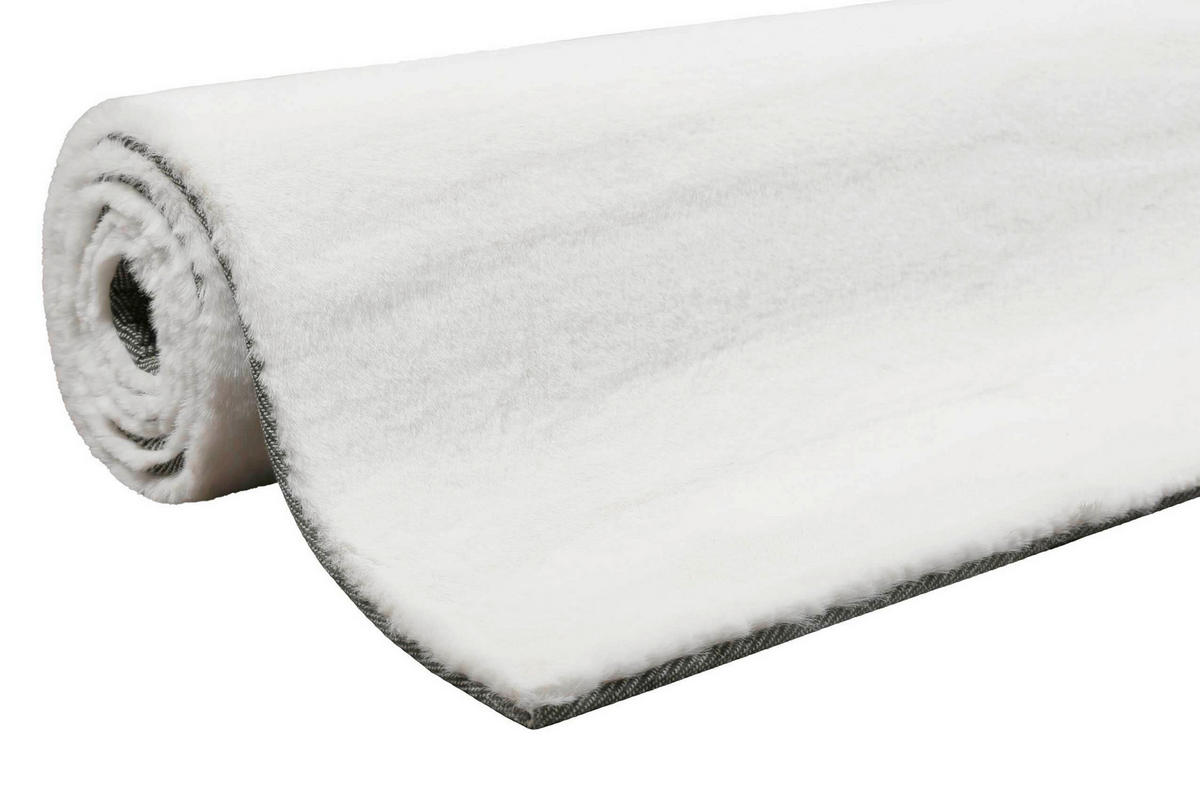 HOCHFLORTEPPICH 70/140 cm ESP-4377-18 Weiß  - Weiß, KONVENTIONELL, Textil (70/140cm) - Esprit
