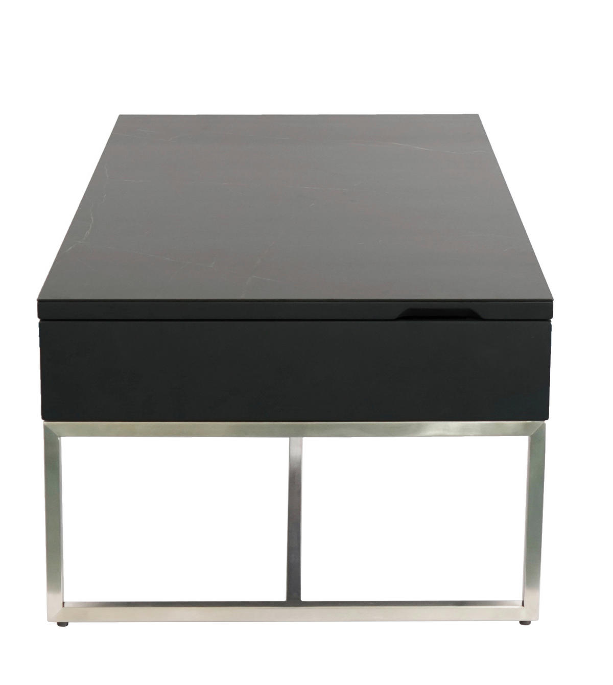 KONFERENČNÝ STOLÍK, antracitová, čierna, farba ušľachtilej ocele, kov, keramika, kompozitné drevo, 110/59/40 cm - čierna/farba ušľachtilej ocele, Design, kov/kompozitné drevo (110/59/40cm) - Dieter Knoll