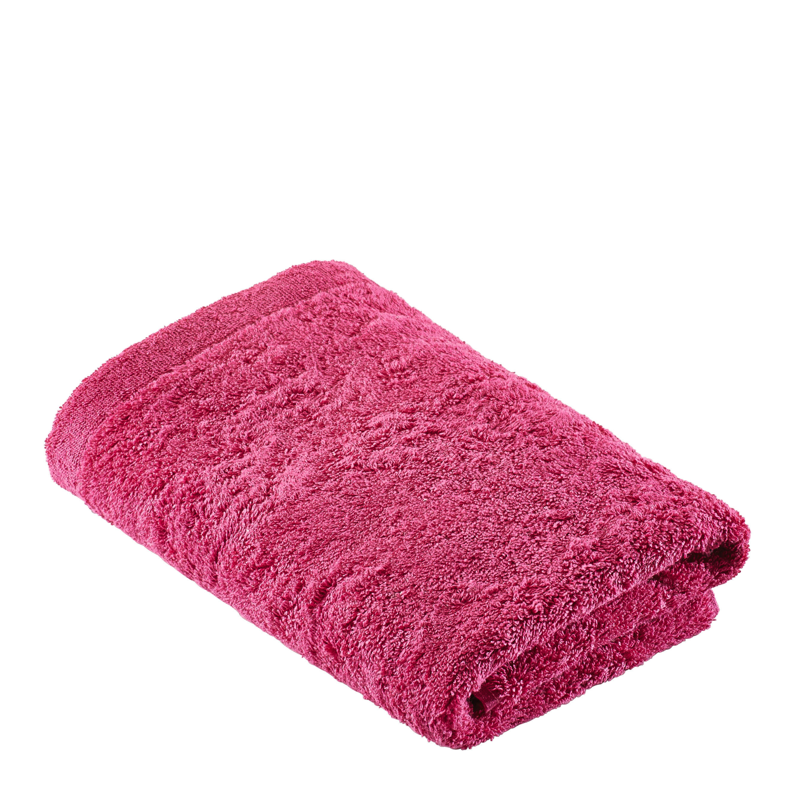 HANDTUCH Lifestyle Uni  - Pink, Basics, Textil (50/100cm) - Cawoe