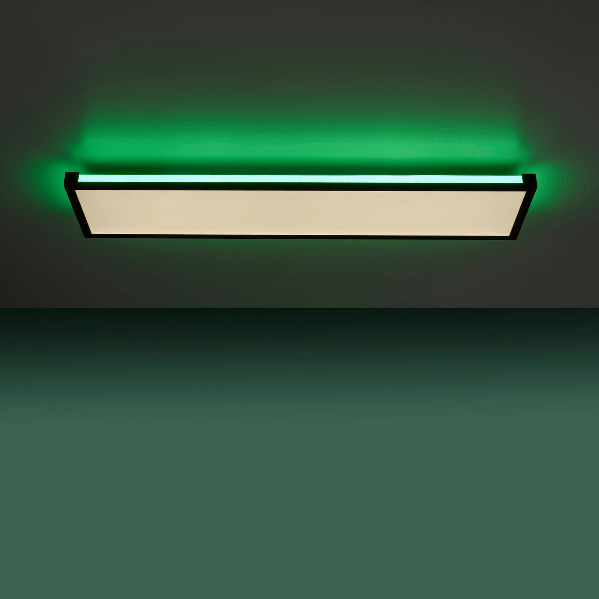 LED-PANEEL 100/25/7,1 cm  - Schwarz, Design, Kunststoff/Metall (100/25/7,1cm)