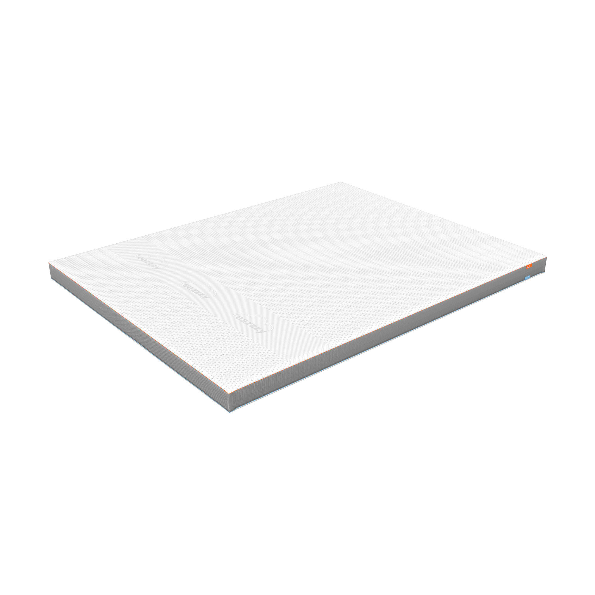 TOPPER Eazzzy Topper Premium Cube Advance 160/200 cm Höhe ca.  - Weiß, Basics, Kunststoff (160/200cm) - Genius