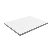 TOPPER Eazzzy Topper Premium Cube Advance 160/200 cm Höhe ca.  - Weiß, Basics, Kunststoff (160/200cm) - Genius