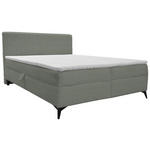BOXBETT 160/200 cm  in Grau  - Schwarz/Grau, Design, Holz/Holzwerkstoff (160/200cm) - Xora