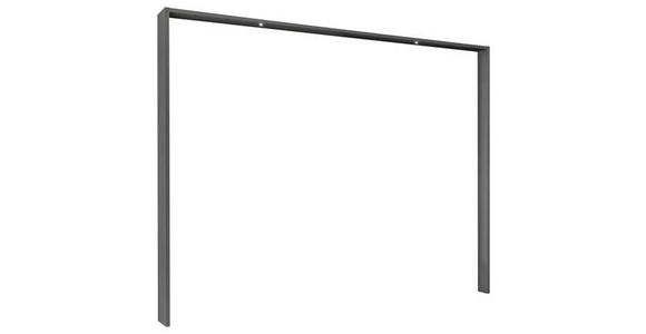 PASSEPARTOUTRAHMEN 280/215/23 cm - Graphitfarben, LIFESTYLE, Holzwerkstoff (280/215/23cm) - Carryhome