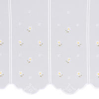 ZÁCLONA KRÁTKÁ, poloprůhledné, 60 cm - světle žlutá, Konvenční, textil (60cm) - Esposa