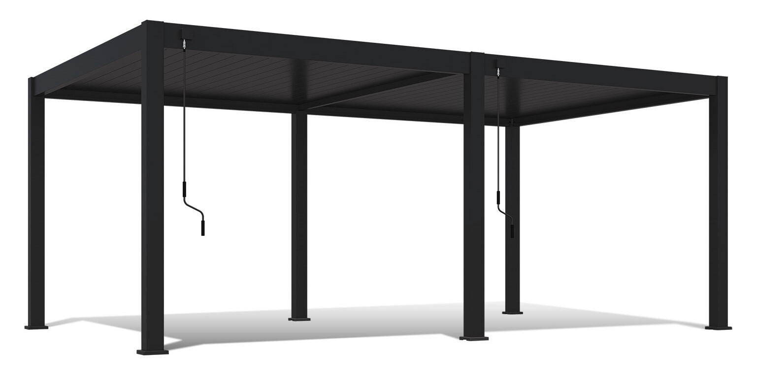 GARDENSON Pergola 600x400 cm Anthrazit finden GARDENSON Pergola 600x400 cm Anthrazit finden