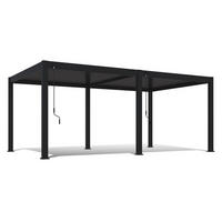 PERGOLA - Anthrazit, Basics, Metall (600/255/400cm) - Gardenson