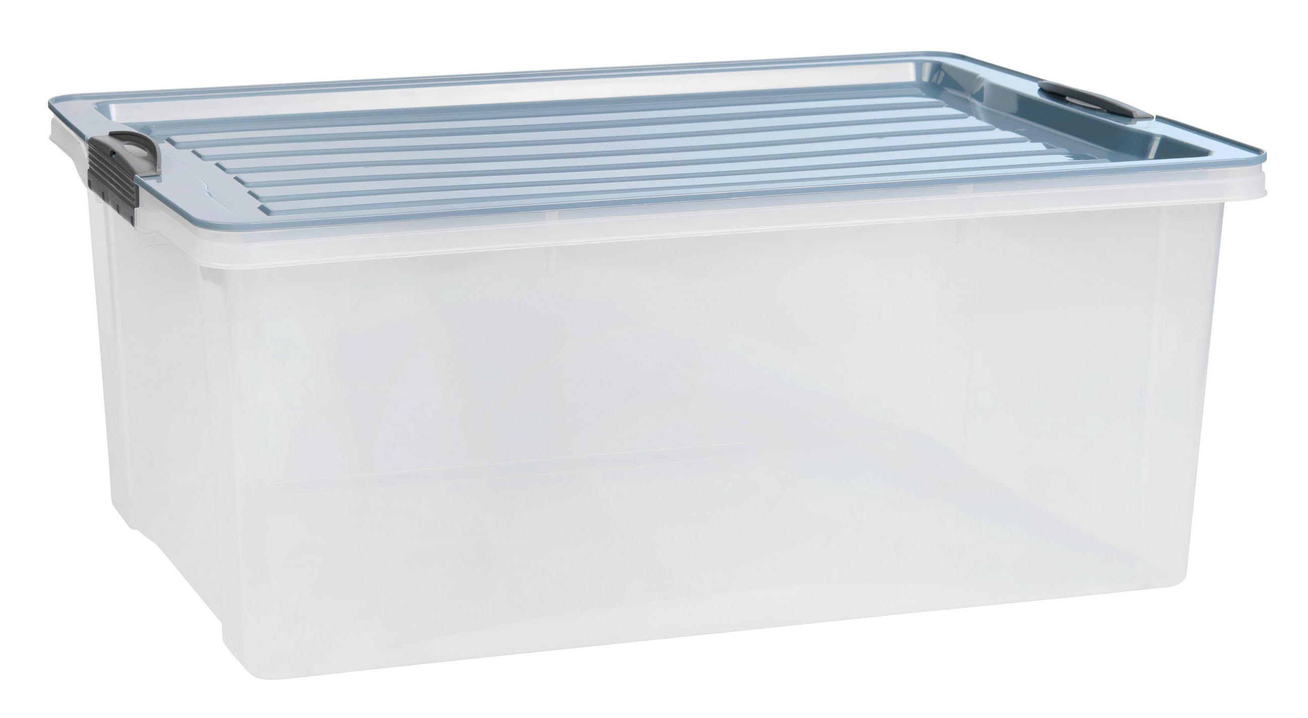 AUFBEWAHRUNGSBOX     - Pastellblau, KONVENTIONELL, Kunststoff (40/25/57cm) - Rotho