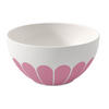 MÜSLISCHALE Fleur cassis  - Magenta/Weiß, MODERN, Keramik (14/7cm) - Villeroy & Boch