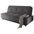 SCHLAFSOFA in Textil, Holzwerkstoff Dunkelgrau - Dunkelgrau/Schwarz, MODERN, Holzwerkstoff/Kunststoff (206/95/95cm) - Carryhome SCHLAFSOFA in Textil, Holzwerkstoff Dunkelgrau - Dunkelgrau/Schwarz, MODERN, Holzwerkstoff/Kunststoff (206/95/95cm) - Carryhome