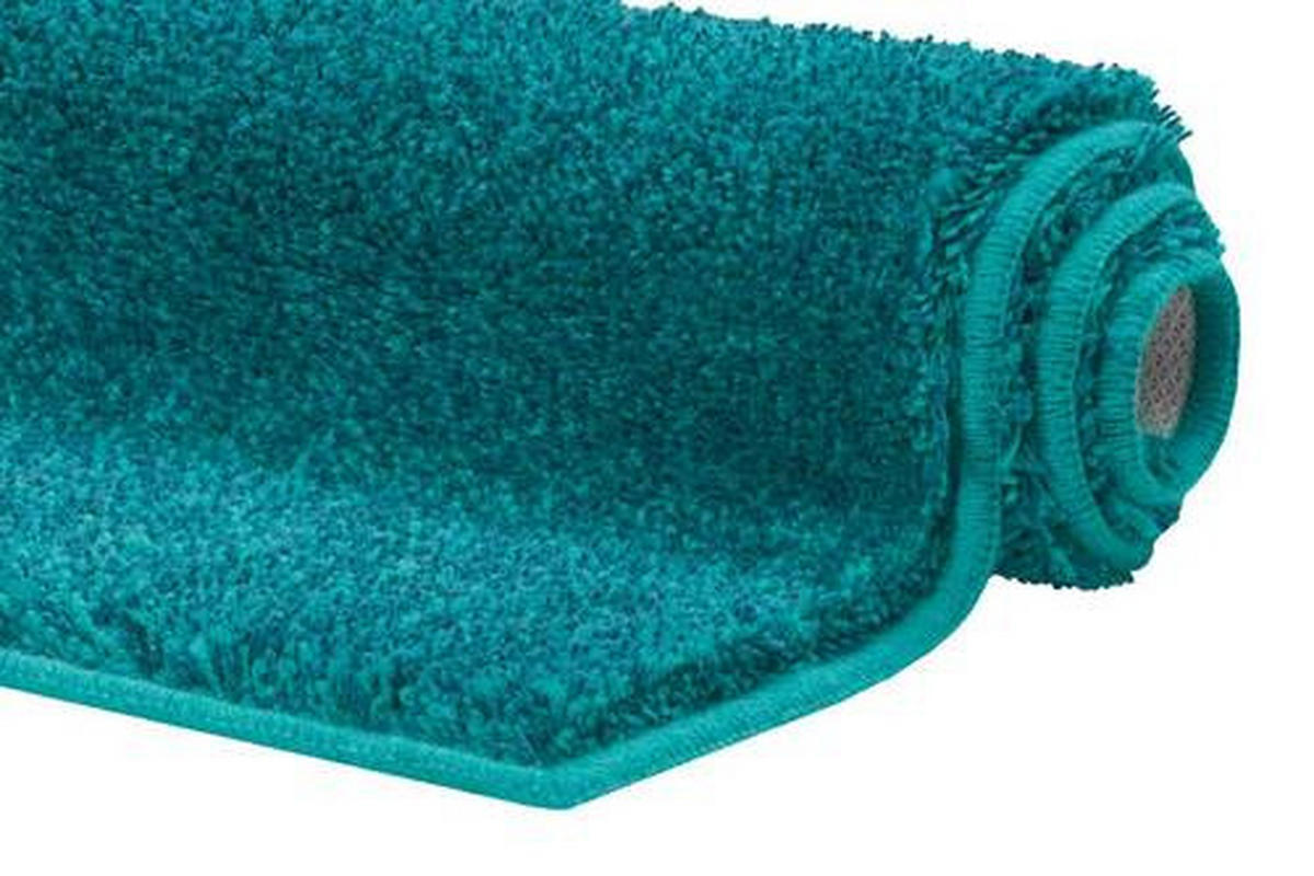 BIDET-VORLEGER Türkis 50/60 cm  - Türkis, Basics, Kunststoff/Textil (50/60cm) - Grund