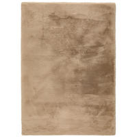 HOCHFLORTEPPICH 80/150 cm BHV324-2 Taupe rechteckig  - Taupe, Basics, Textil (80/150cm) - Novel