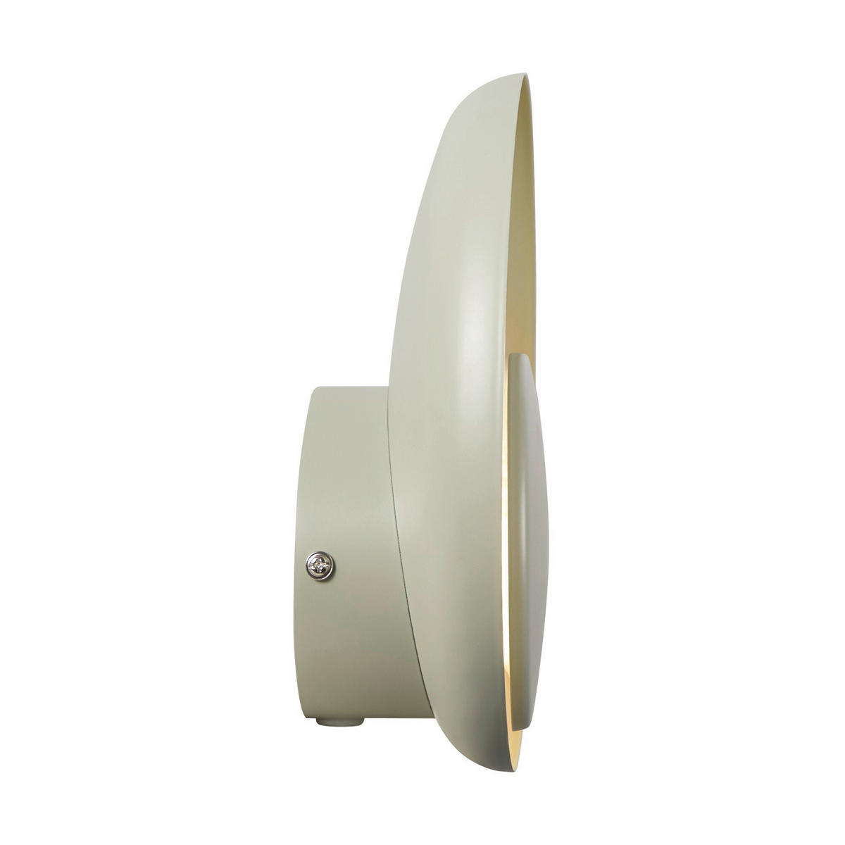 WANDLEUCHTE Marsi 21/21/21 cm  - Schilfgrün, Design, Metall (21/21/21cm) - Nordlux