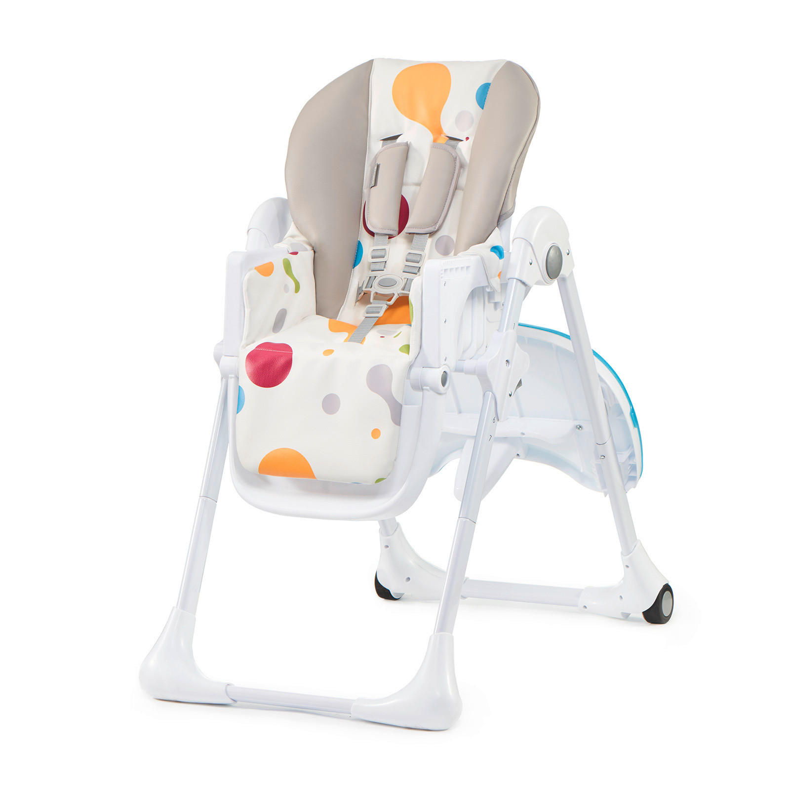 HOCHSTUHL Yummy  - Multicolor/Hellgrau, Basics (55.5/105/84.5cm) - kinderkraft
