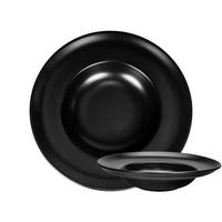 KROŽNIK ZA TESTENINE   keramika  30 cm        - črna, Basics, keramika (30cm) - Gusta