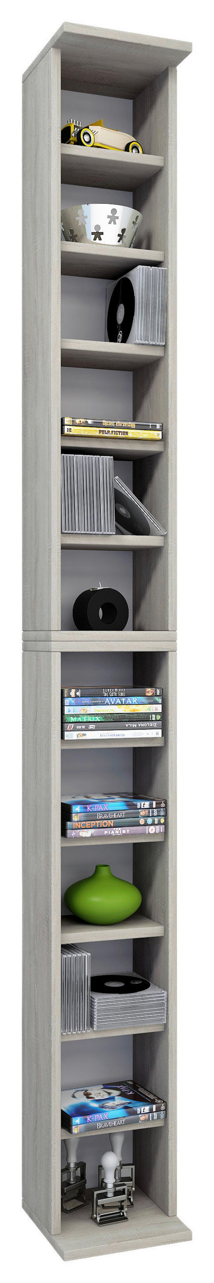 CD REGAL boje hrasta  drvni materijal   - boje hrasta, Konvencionalno, drvni materijal (21/183/20cm) - MID.YOU
