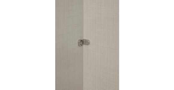 SCHWEBETÜRENSCHRANK 280/222/68 cm 3-türig Weiß, Weiß Hochglanz - Weiß Hochglanz/Alufarben, MODERN, Holzwerkstoff/Metall (280/222/68cm) - Moderano