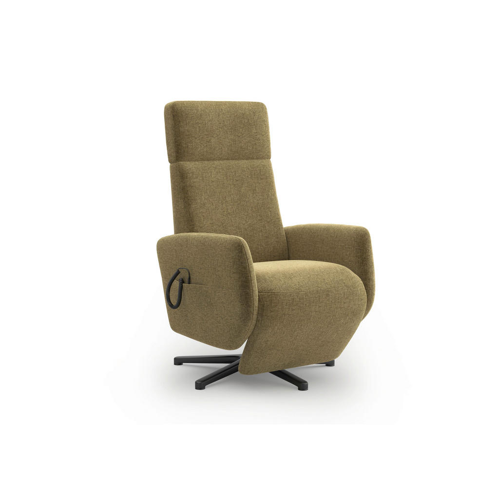 Thumbnail - Sit & More Relaxsessel Rochelle E, Olivgrün, Textil, 71x110x82 cm, Goldenes M, Oeko-Tex® Standard 100, Made in Europe, D...