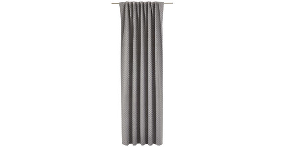 FERTIGVORHANG LUNA blickdicht 140/245 cm   - Grau, KONVENTIONELL, Textil (140/245cm) - Dieter Knoll