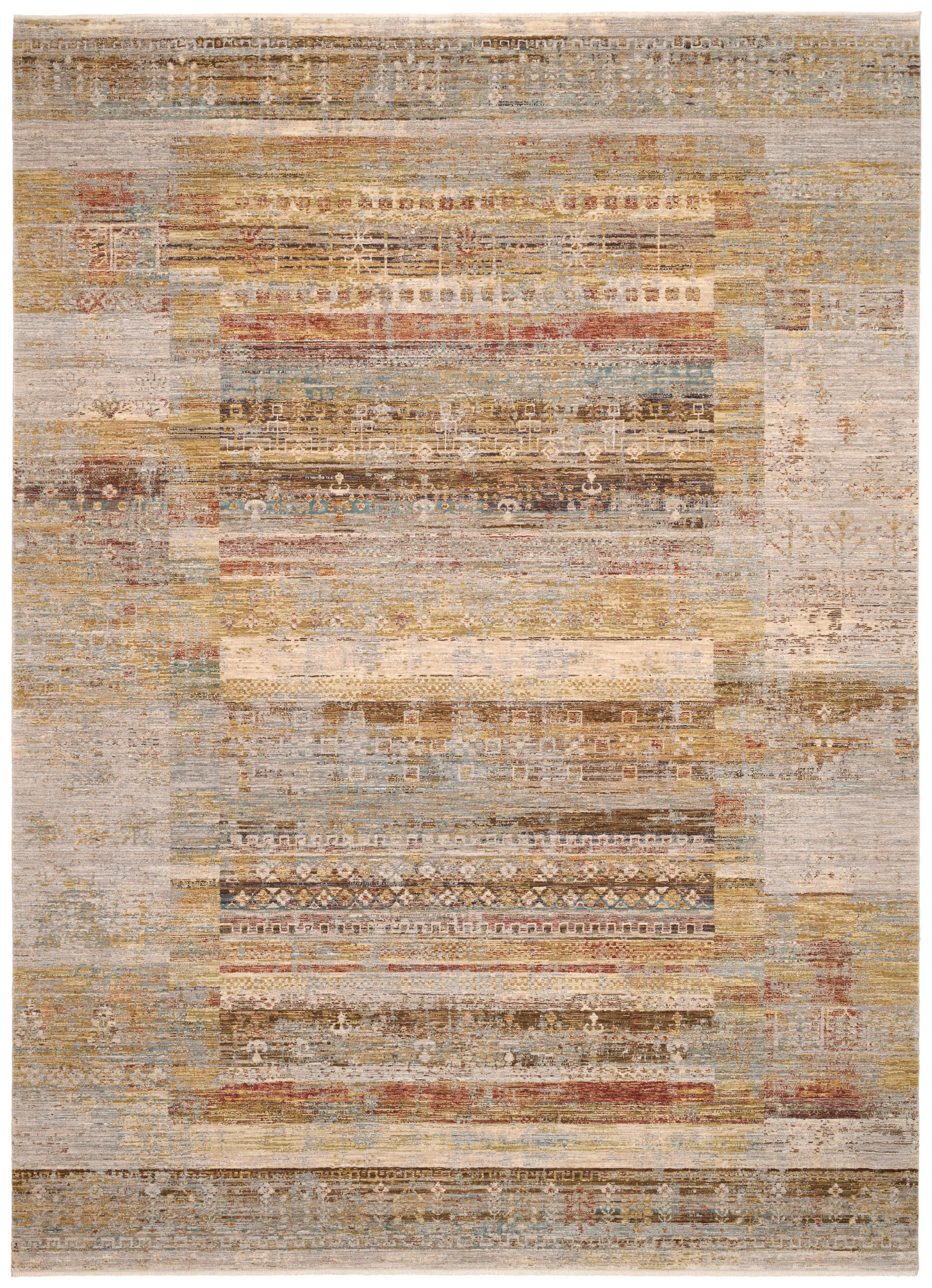 LÄUFER 80/300 cm Paulien Braun, Beige  - Beige/Braun, Design, Kunststoff/Textil (80/300cm) - Dieter Knoll