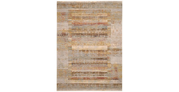 VINTAGE-TEPPICH 130/190 cm Paulien Braun, Beige  - Beige/Braun, Design, Kunststoff/Textil (130/190cm) - Dieter Knoll