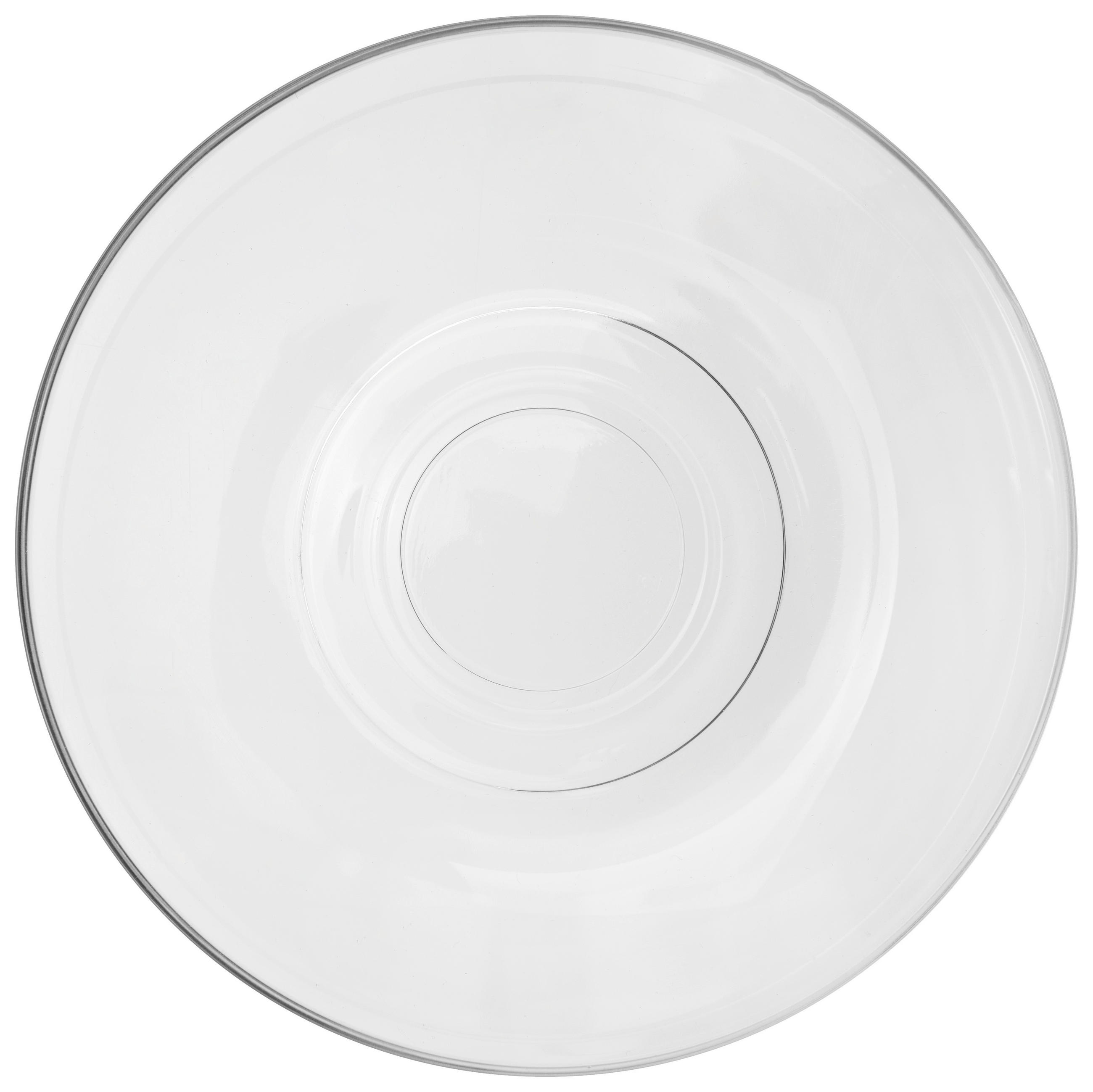 UNTERTASSE Napoli  14 cm   - Klar, KONVENTIONELL, Glas (14cm) - Leonardo