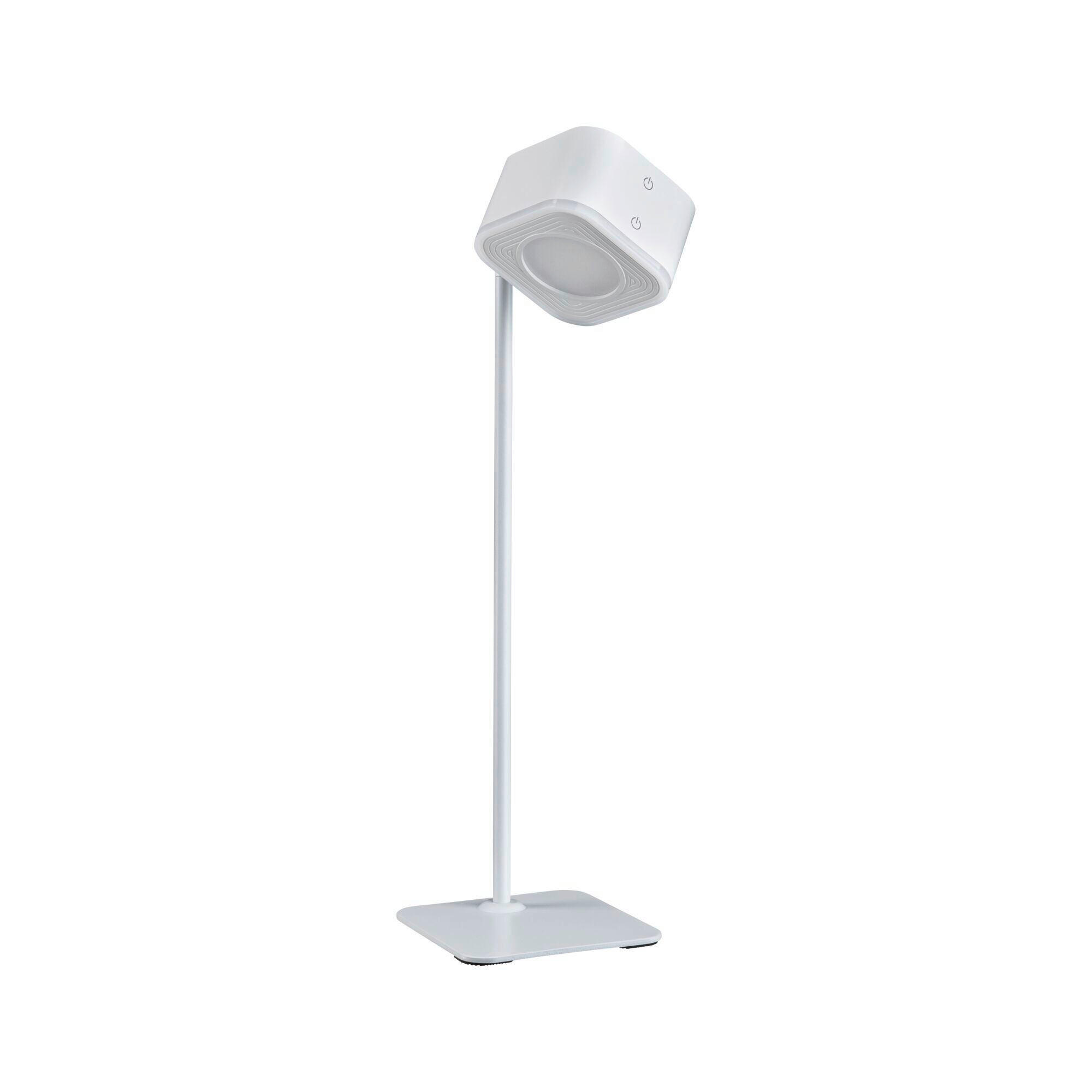 AKKU-TISCHLEUCHTE Varia Magnetic   - Weiß, Basics, Kunststoff/Metall (11,0/37,2/13,8cm) - Paulmann