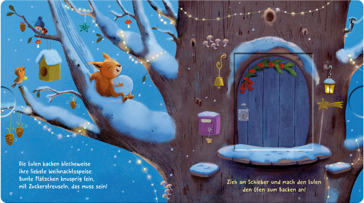 MITMACHBUCH Es leuchtet im Wald, kommt Weihnachten bald?  - Basics (17,6/19,6/1,8cm)