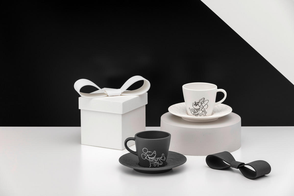 TASSENSET Manufacture Rock Mickey 4-teilig  - Multicolor, Basics, Keramik - Villeroy & Boch