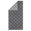 SAUNATUCH CORNFLOWER Anthrazit  - Anthrazit, Basics, Textil (80/200cm) - Joop!
